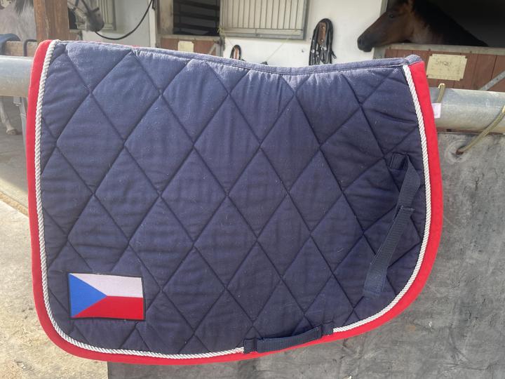 Czech team podsedlová dečka